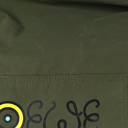 Loewe Recycled Nylon Eye/LOEWE/Nature Roll Top Backpack Khaki Green 11 of 15