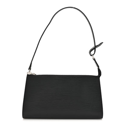 Louis Vuitton Epi LV Circle Pochette Accessories Black 1 of 9