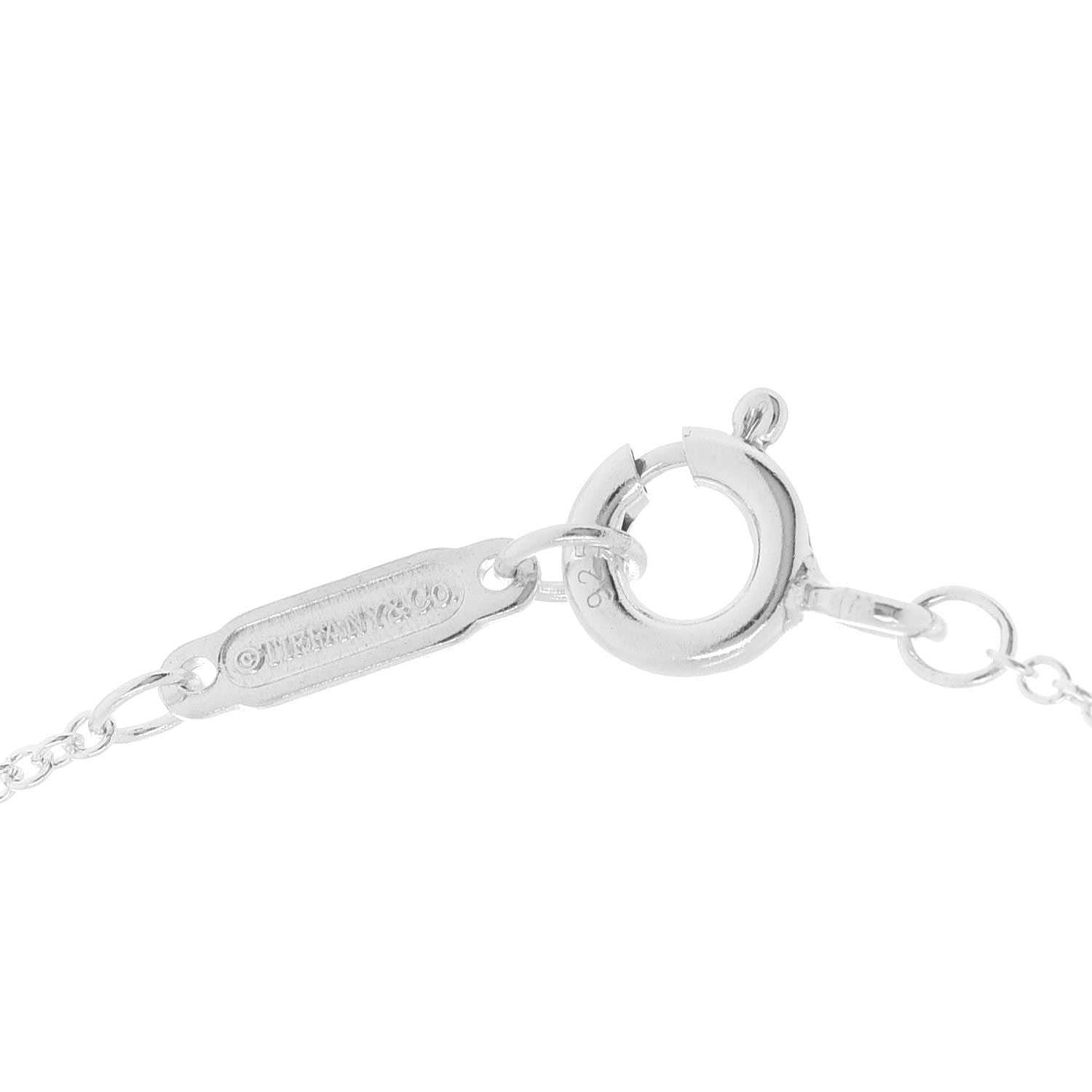 Tiffany Sterling Silver Infinity Endless Necklace 5 of 5