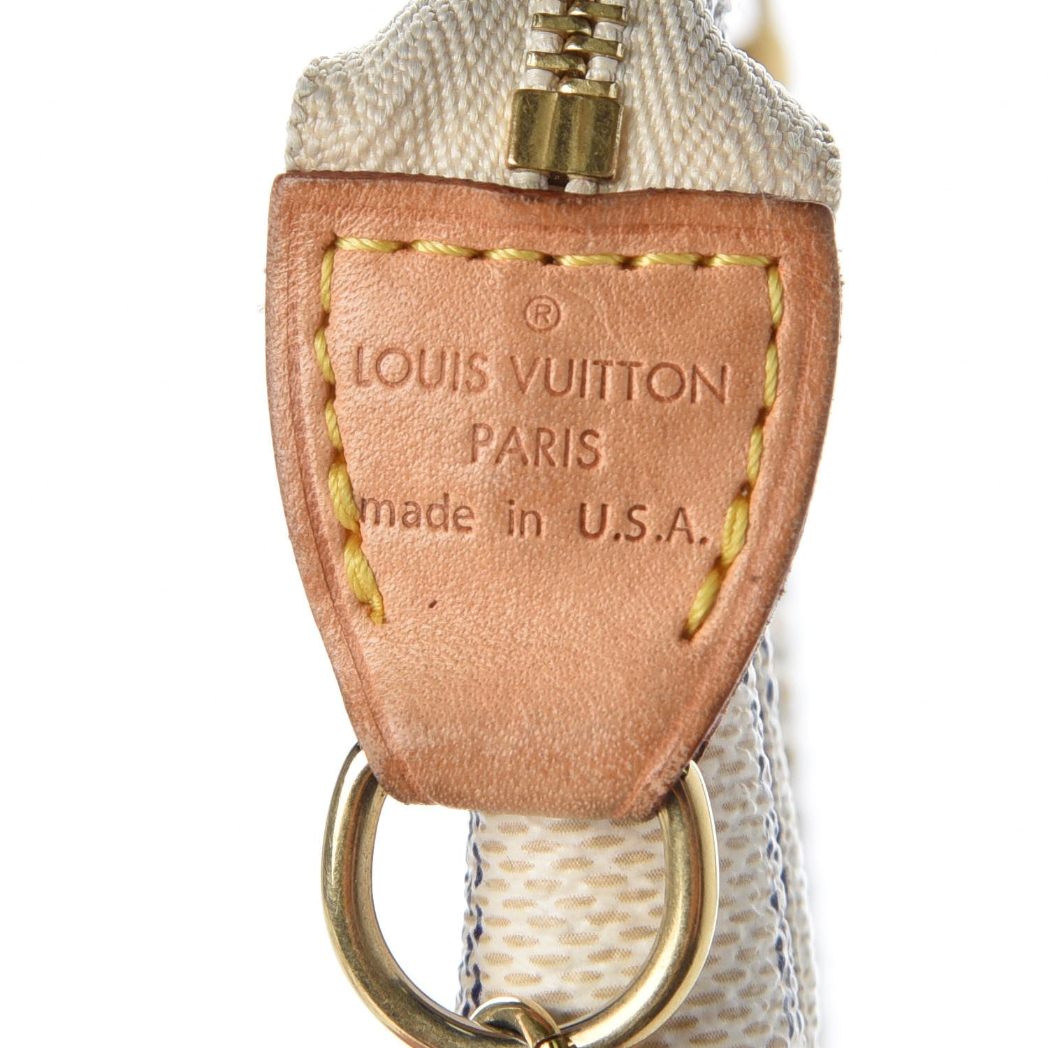 Louis Vuitton Damier Azur Mini Pochette Accessories 6 of 7