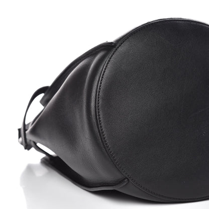 Celine Smooth Calfskin Long Strap Big Bucket Bag Black 9 of 11