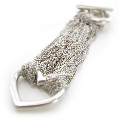 Tiffany Sterling Silver Heart Mesh Bracelet 3 of 3