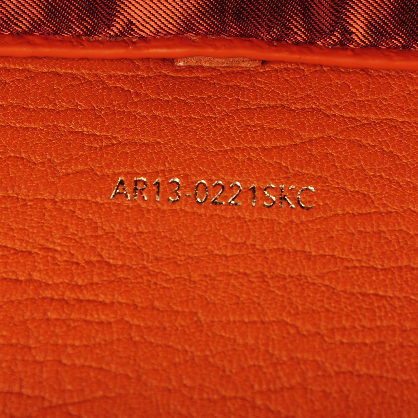 3.1 Textured Calfskin Large Pashli Satchel Mandarin