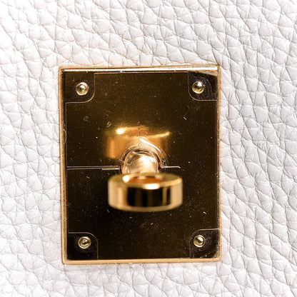 Hermes Taurillon Clemence Birkin 30 Beton 23 of 34