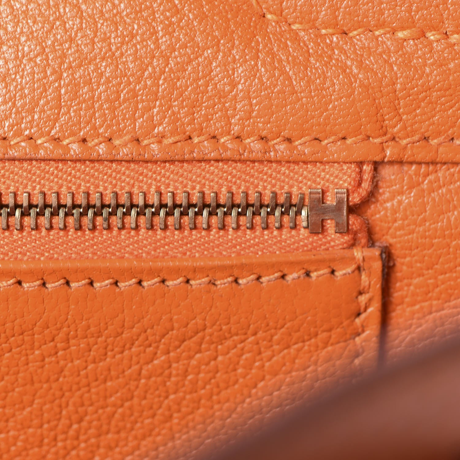 Hermes Togo Birkin 25 Orange 20 of 33