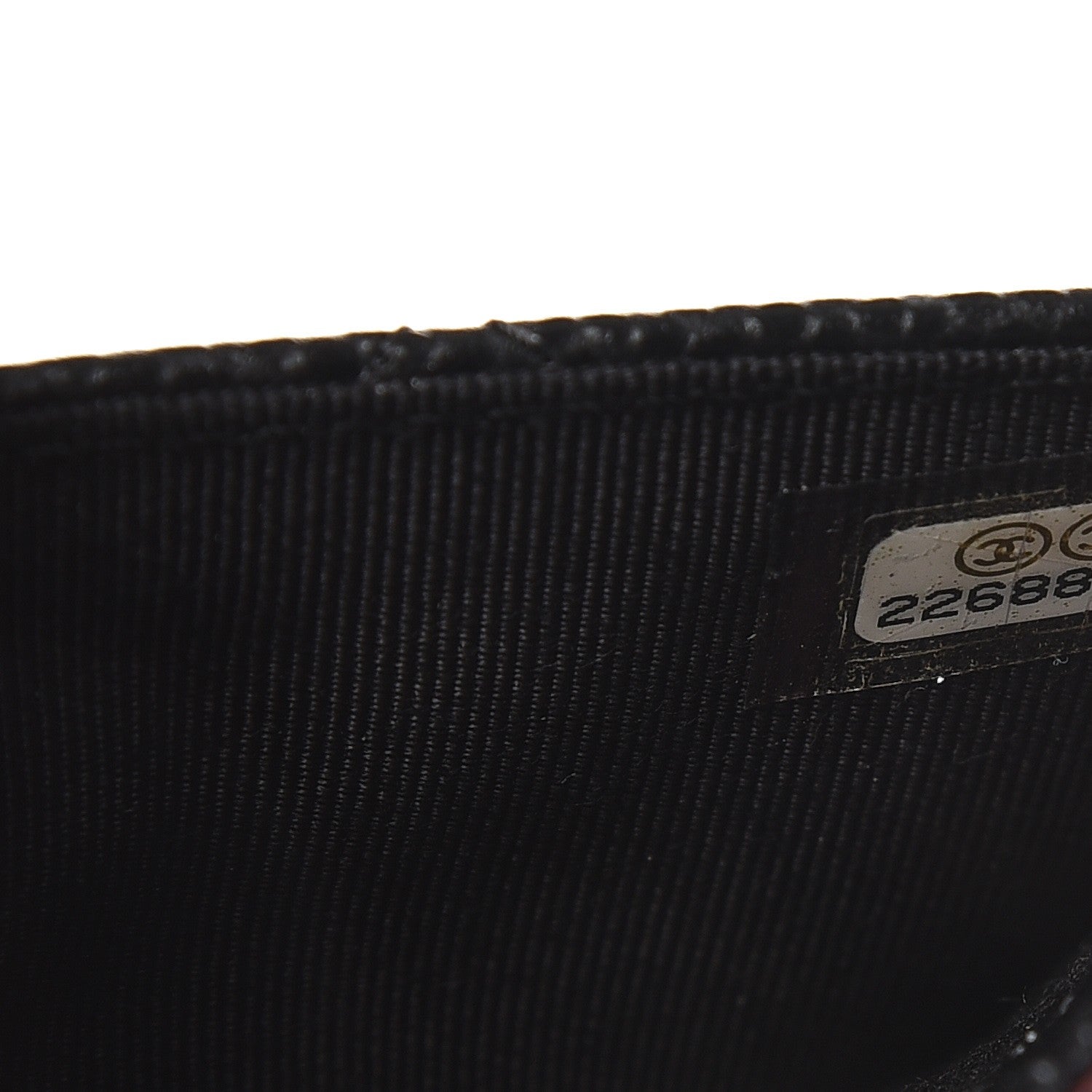 Chanel Caviar Quilted Flap Card Holder Black 8 of 9