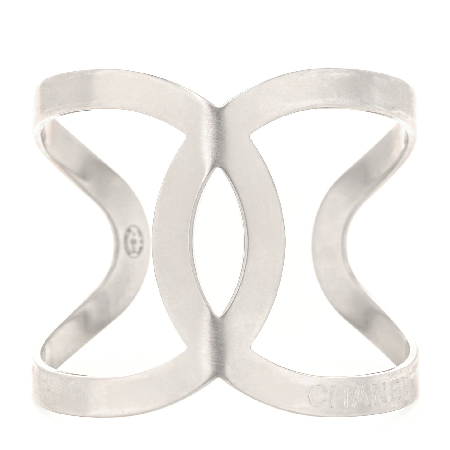 Metal CC Cuff Silver