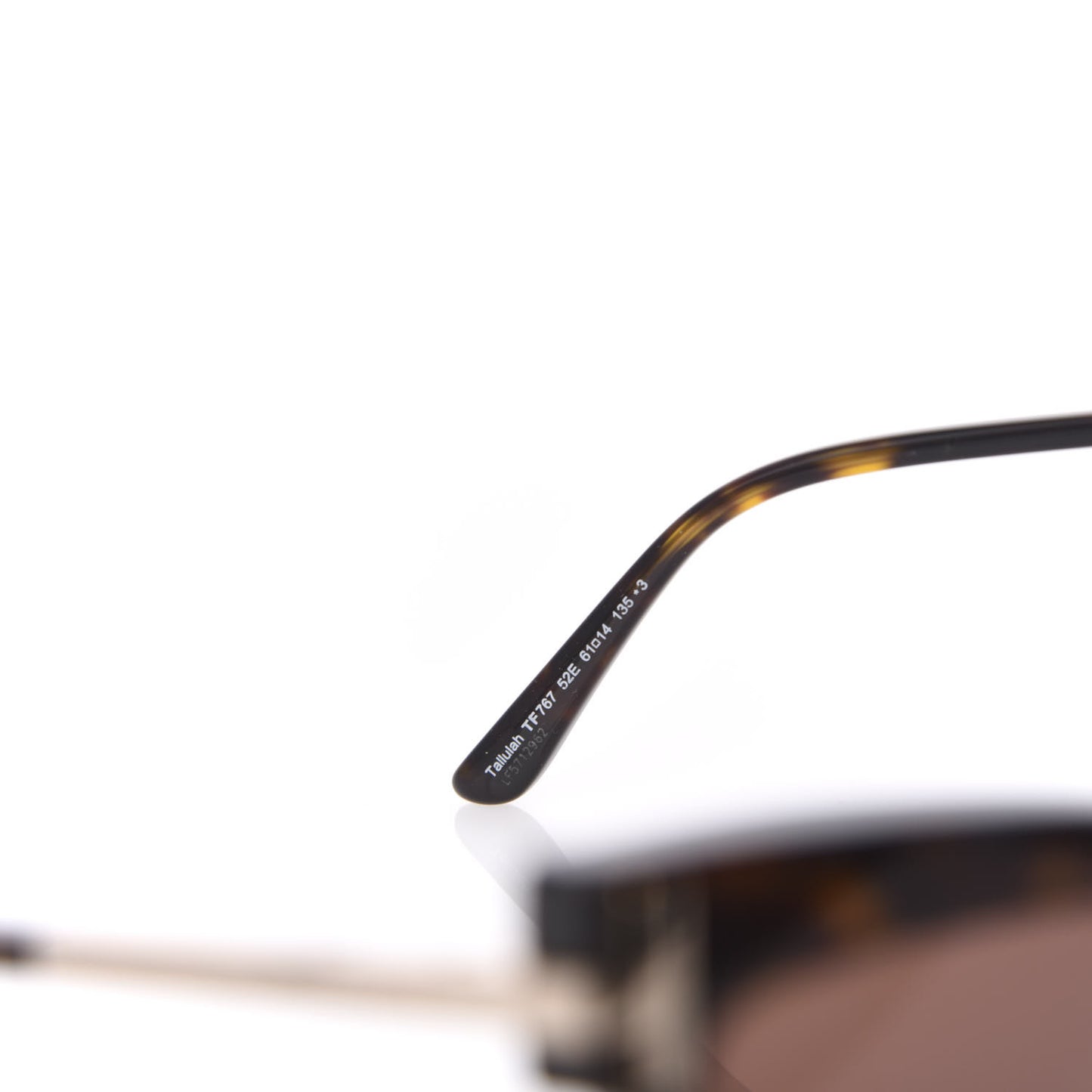 Acetate Tallulah TF767 Sunglasses Dark Havana