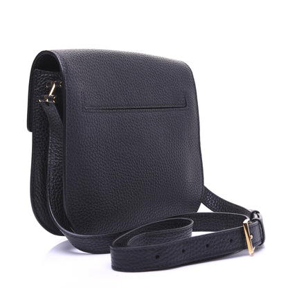 Tom Ford Grained Calfskin Small T Clasp Tara Crossbody Bag Black 3 of 13