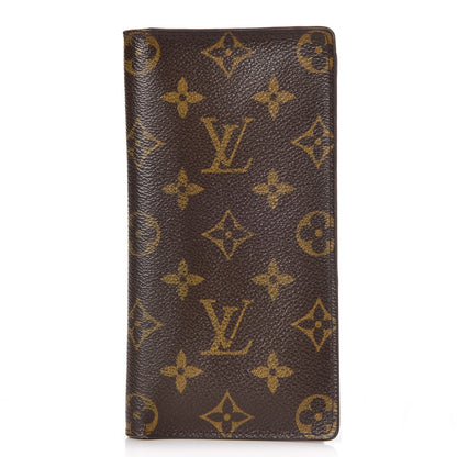 Louis Vuitton Monogram Porte Valeurs Checkbook Wallet 1 of 6
