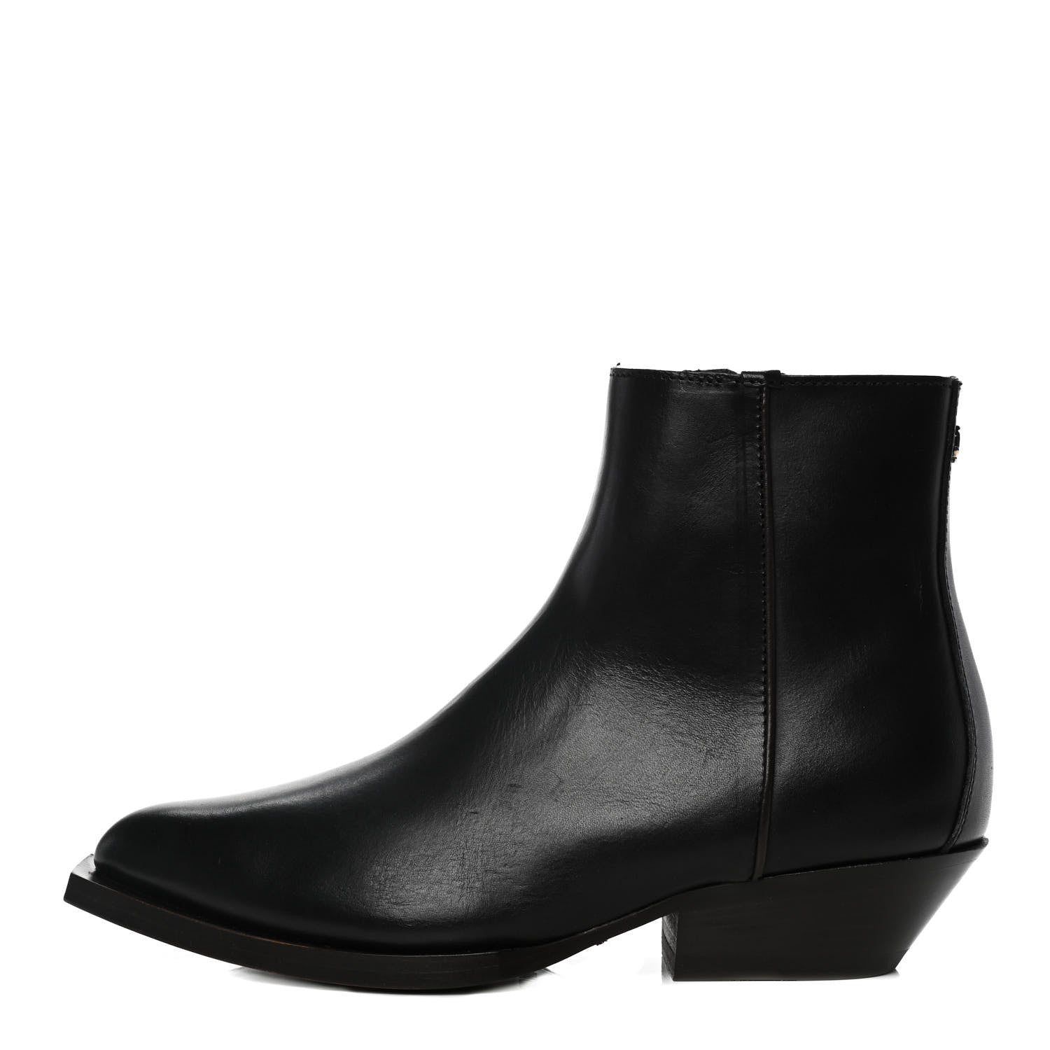 Jimmy Choo Calfskin Jun Ankle Boots 37 Black 1 of 8