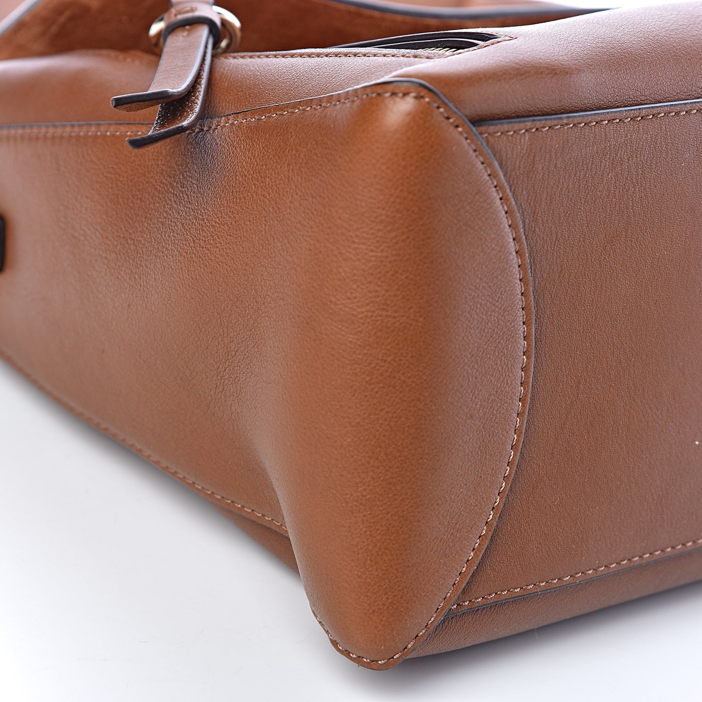 Calfskin Medium Faye Day Shoulder Bag Tan