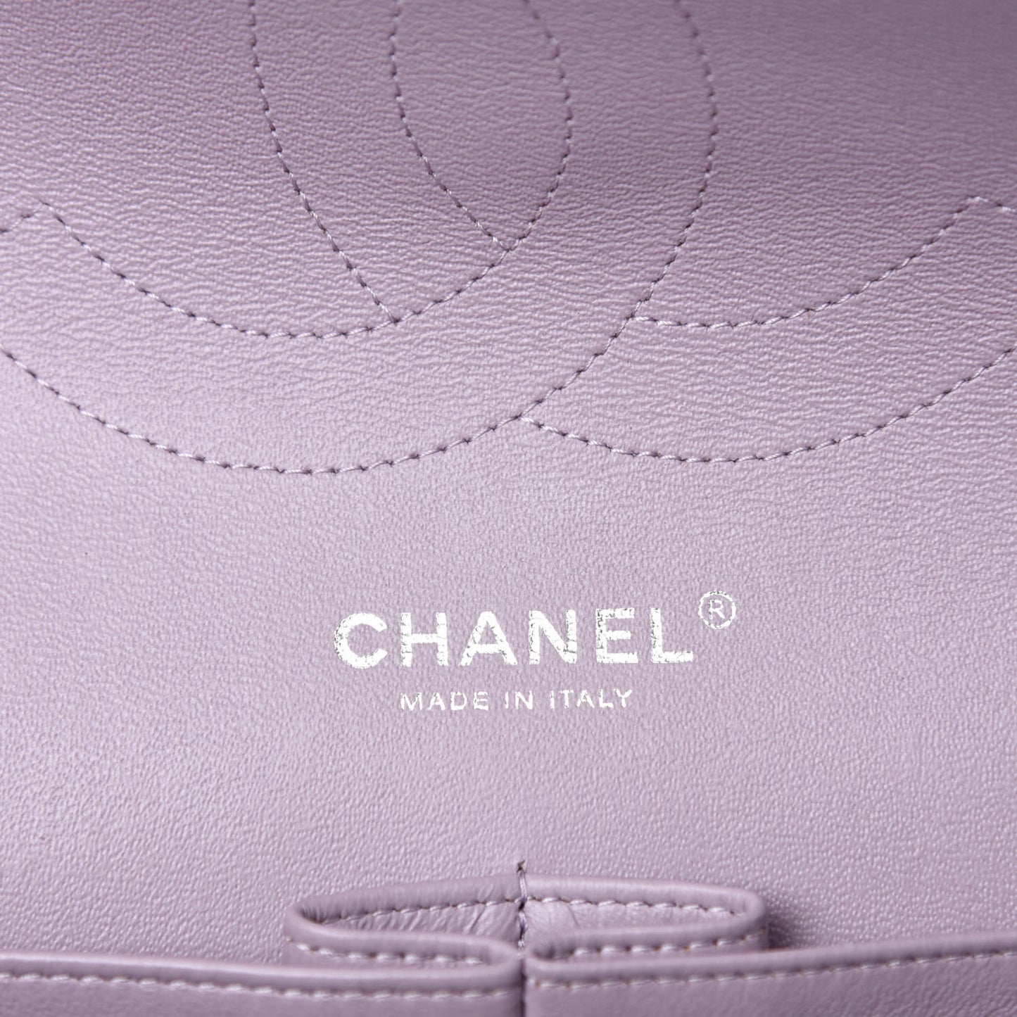 Lambskin Quilted Jumbo Double Flap Light Pink