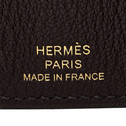 Hermes Chevre Mysore Bearn Multicles 4 Key Holder Rouge H 8 of 9