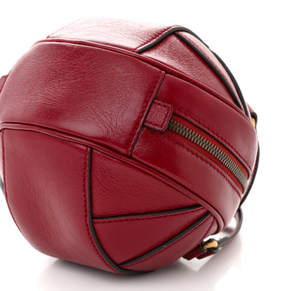Gucci Piuma Lux Energy Mini Tifosa Basketball Shaped Shoulder Bag Romantic Cerise 10 of 10