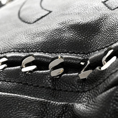 Chanel Glazed Calfskin Modern Chain Tote Black 12 of 12