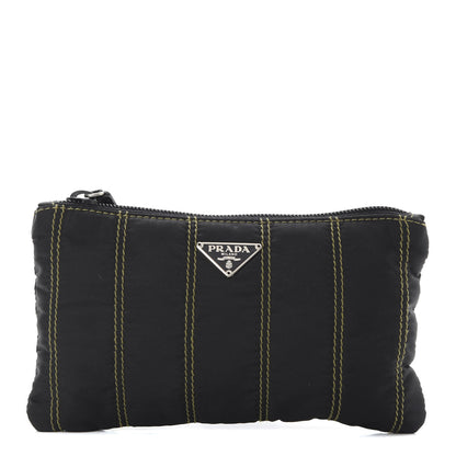 Prada Tessuto Nylon Cosmetic Pouch Black 1 of 7