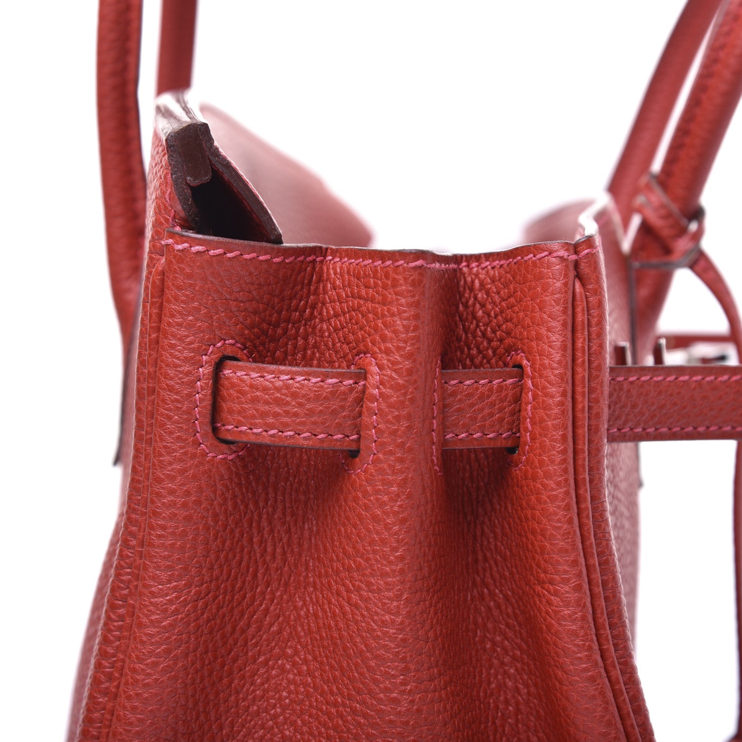 Hermes Togo Birkin 25 Rouge Vif 15 of 31