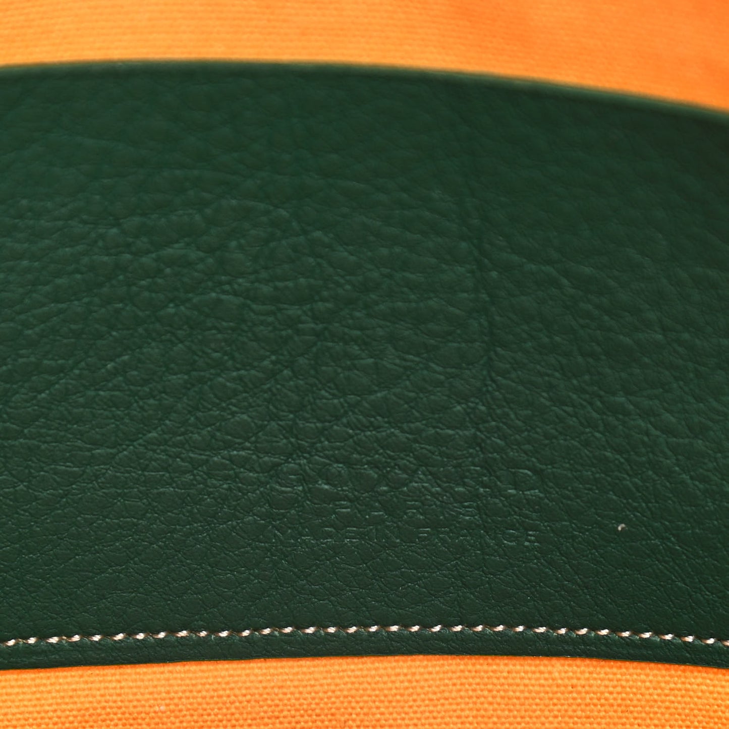 Goyardine Senat Pochette MM Green