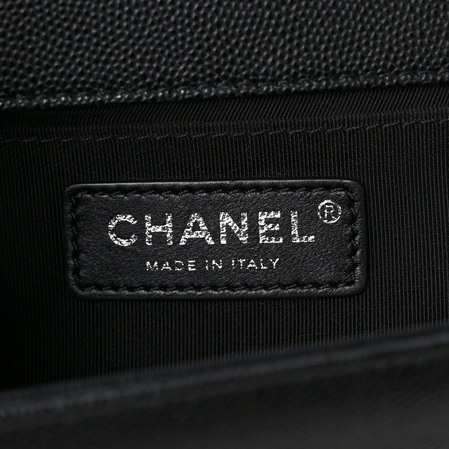 Chanel Caviar Quilted Medium Boy Flap Black 6 of 10