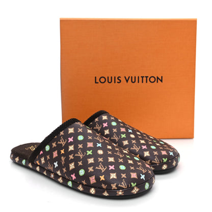 Louis Vuitton X TYLER THE CREATOR Monogram Craggy LV Palace Mens Slippers 9 Mocha 10 of 10