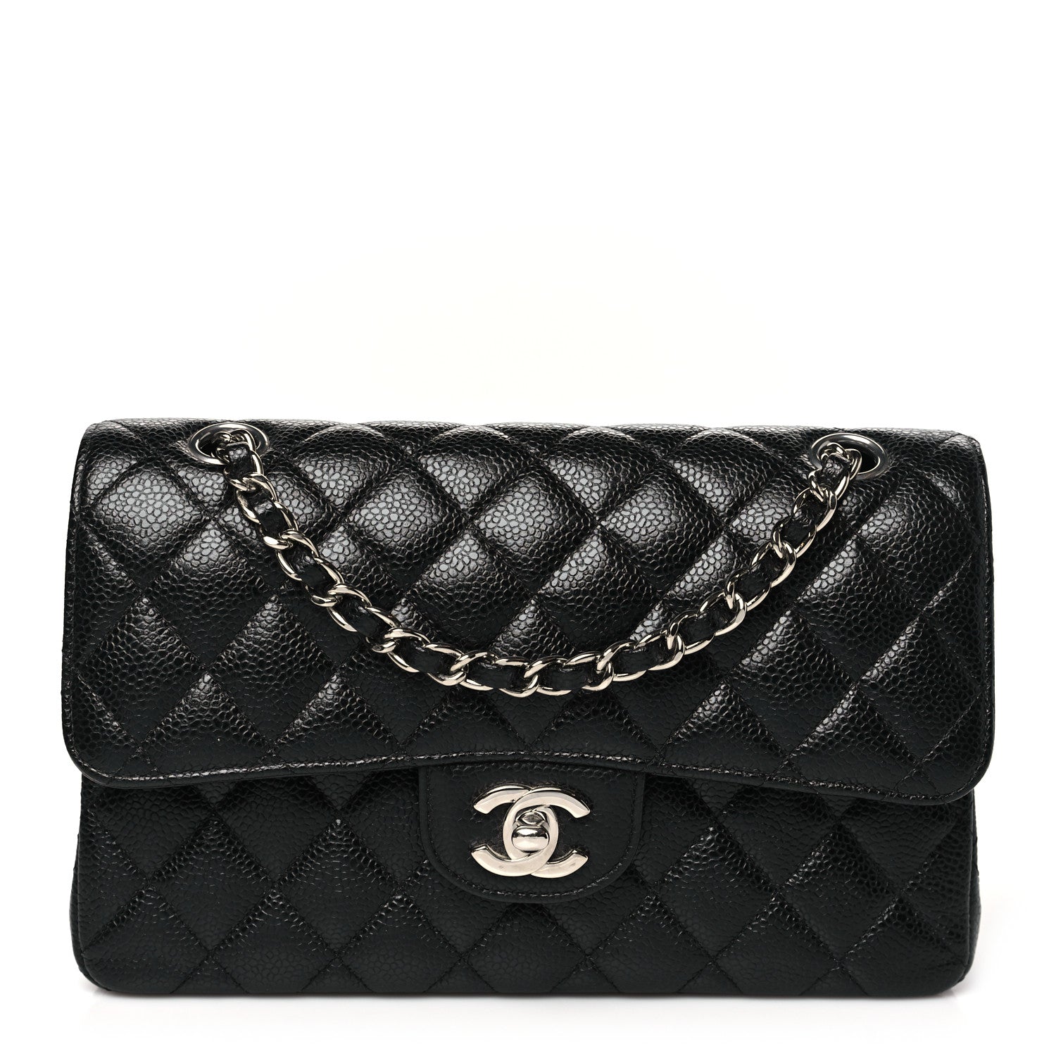 Chanel Caviar Quilted Small Double Flap Black 1 of 10