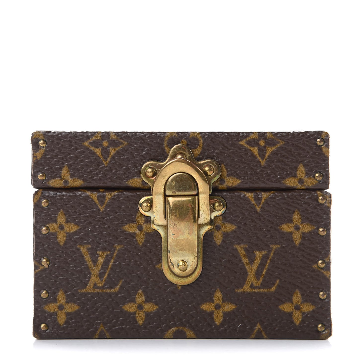 Monogram Ring Box Mini Trunk Case