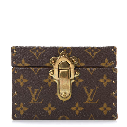 Louis Vuitton Monogram Ring Box Mini Trunk Case 1 of 8