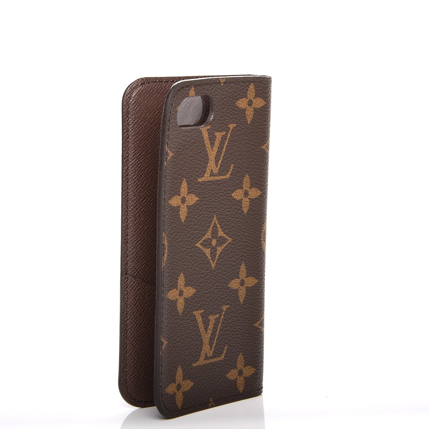 Monogram iPhone 7 Folio Case Brown