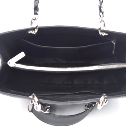 Chanel Caviar Quilted Grand Shopping Tote GST Black 5 of 9