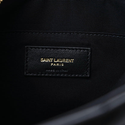 Saint Laurent Calfskin Matelasse Monogram Lou Camera Bag Black 6 of 11