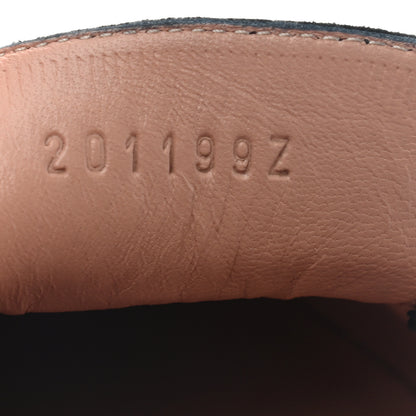 Hermes Goatskin Paris Loafers 36.5 Black 8 of 11