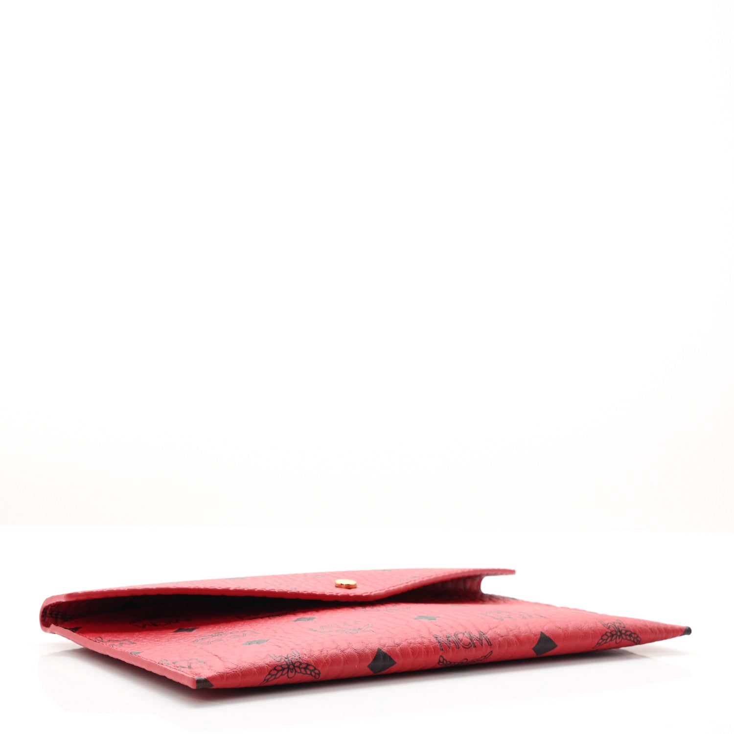 MCM Visetos Envelope Clutch Red 4 of 6