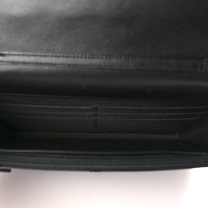 Chanel Aged Calfskin Quilted Reissue Wallet On Chain WOC So Black 5 of 10
