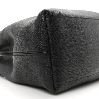 Gucci Pebbled Calfskin Medium Soho Chain Shoulder Bag Black 9 of 10