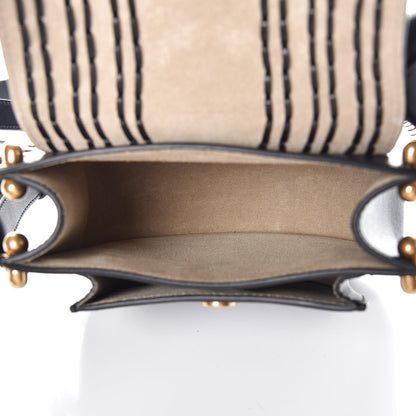Chloe Calfskin Braided Mini Hudson Shoulder Bag Black 5 of 6