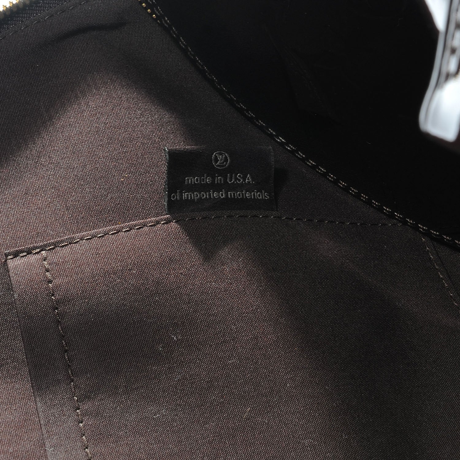 Louis Vuitton Vernis Alma GM Amarante 7 of 9