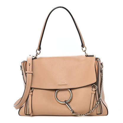 Chloe Calfskin Medium Faye Day Shoulder Bag Blush Nude 1 of 10