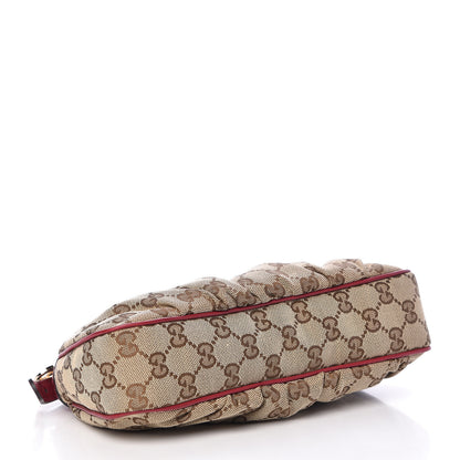 Gucci Monogram Lovely Heart Cosmetic Case Red 4 of 10