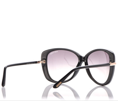 Tom Ford Linda Butterfly Sunglasses TF324 Black 4 of 8