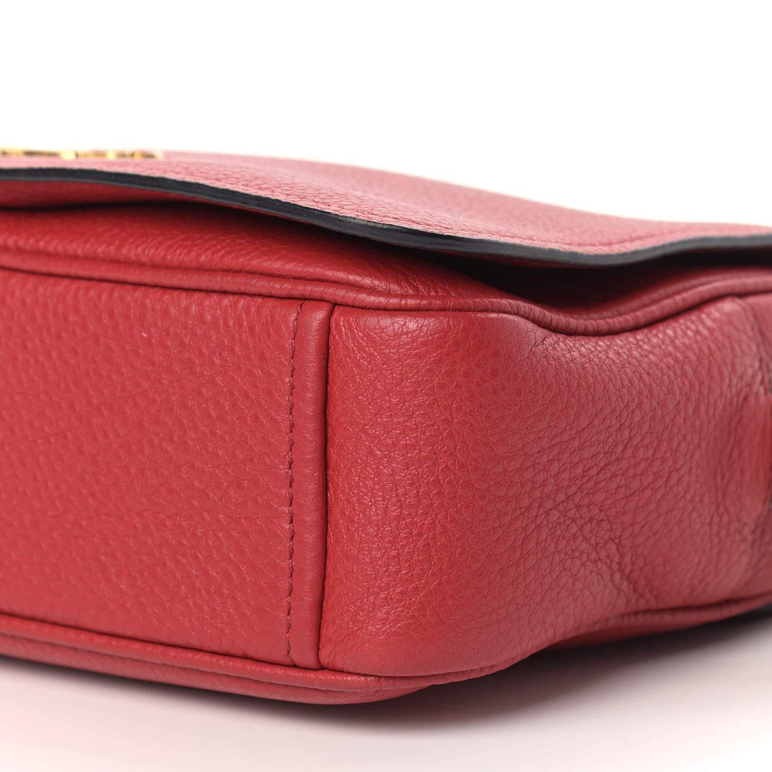 Prada Vitello Phenix Flap Crossbody Rosso 6 of 10