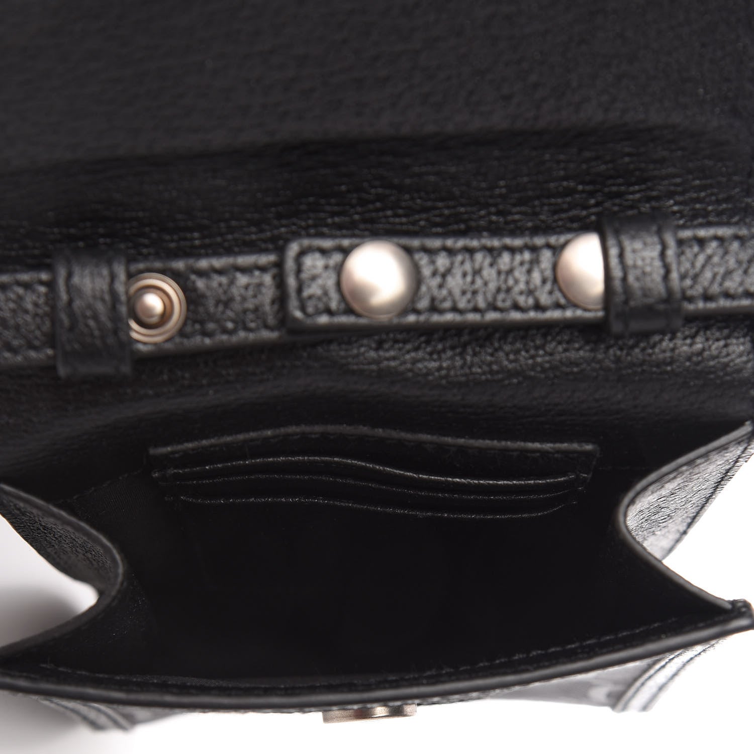 Gucci Econyl Nylon Monogram Off The Grid Crossbody Bag Black 5 of 9