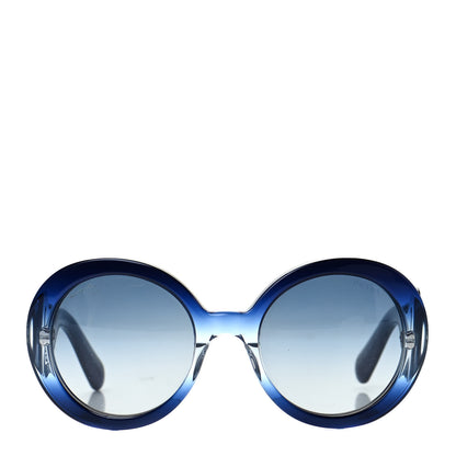 Prada Baroque Sunglasses SPR 27N Blue 2 of 7
