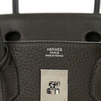 Hermes Taurillon Clemence Birkin 30 Vert Bronze 6 of 15