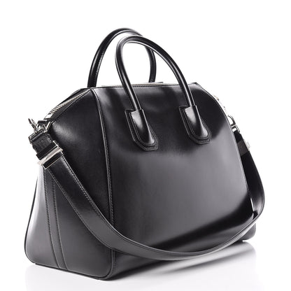 Givenchy Shiny Lord Calfskin Medium Antigona Black 3 of 18