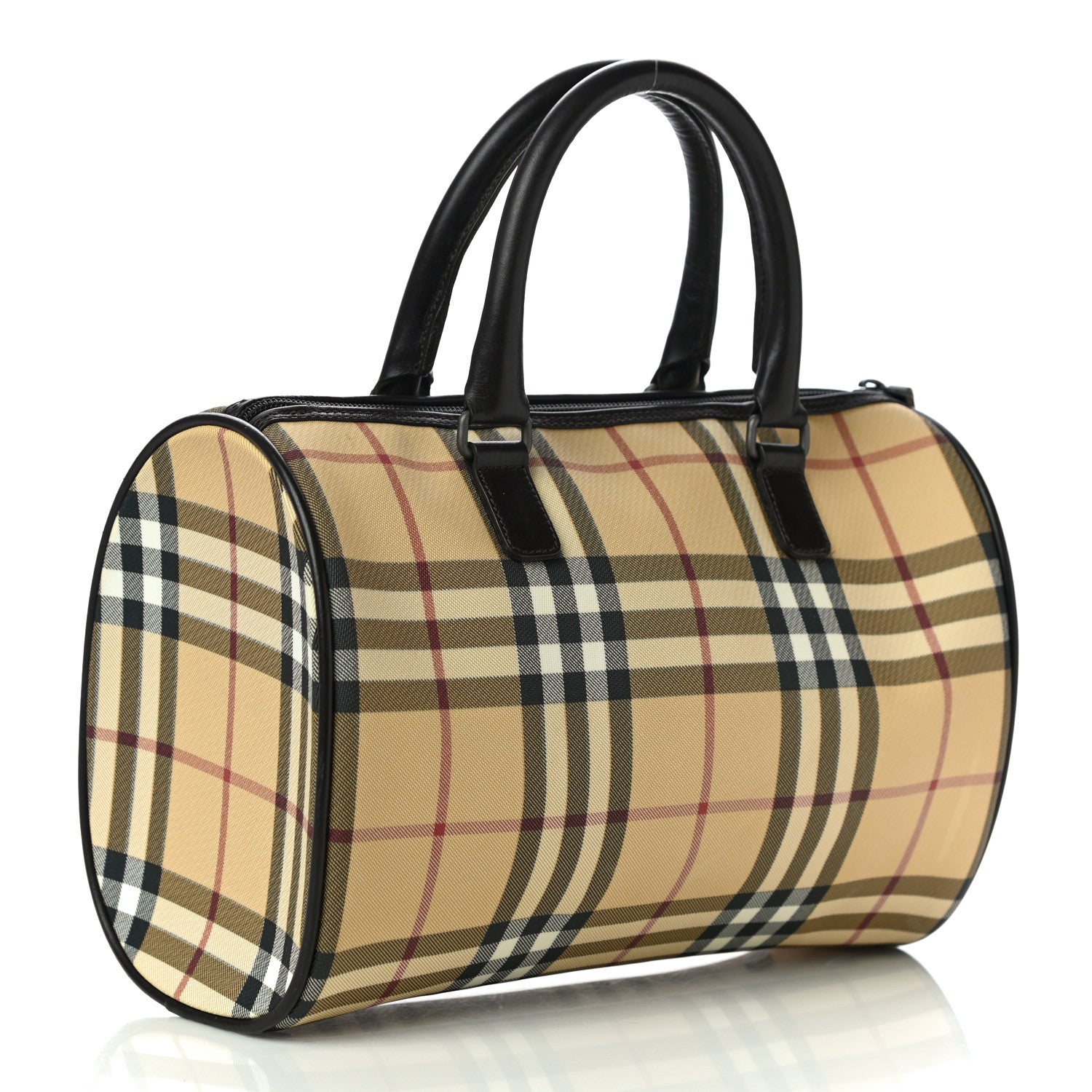 Burberry Canvas House Check Boston Black 3 of 11