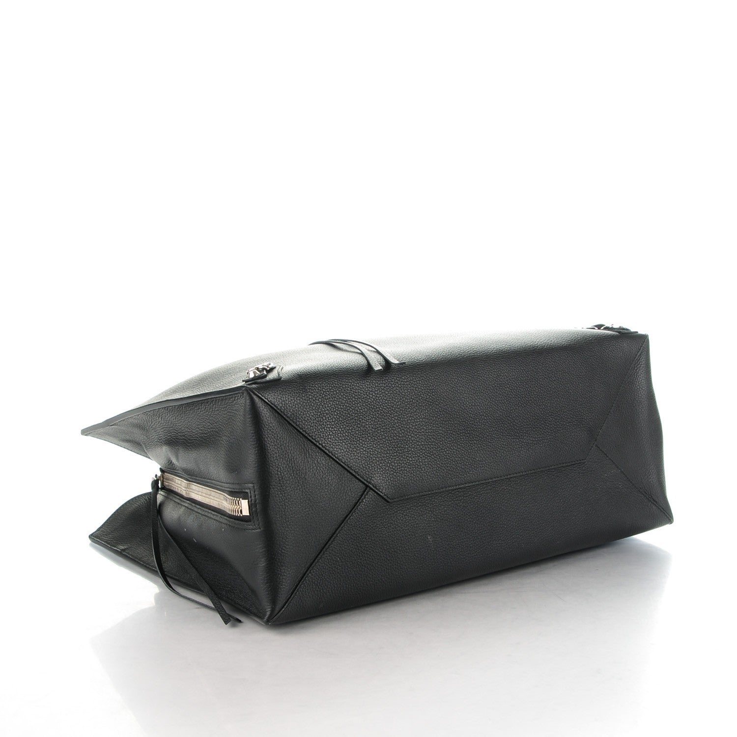Balenciaga Supple Calfskin Papier A4 Zip Around Tote Black 4 of 8
