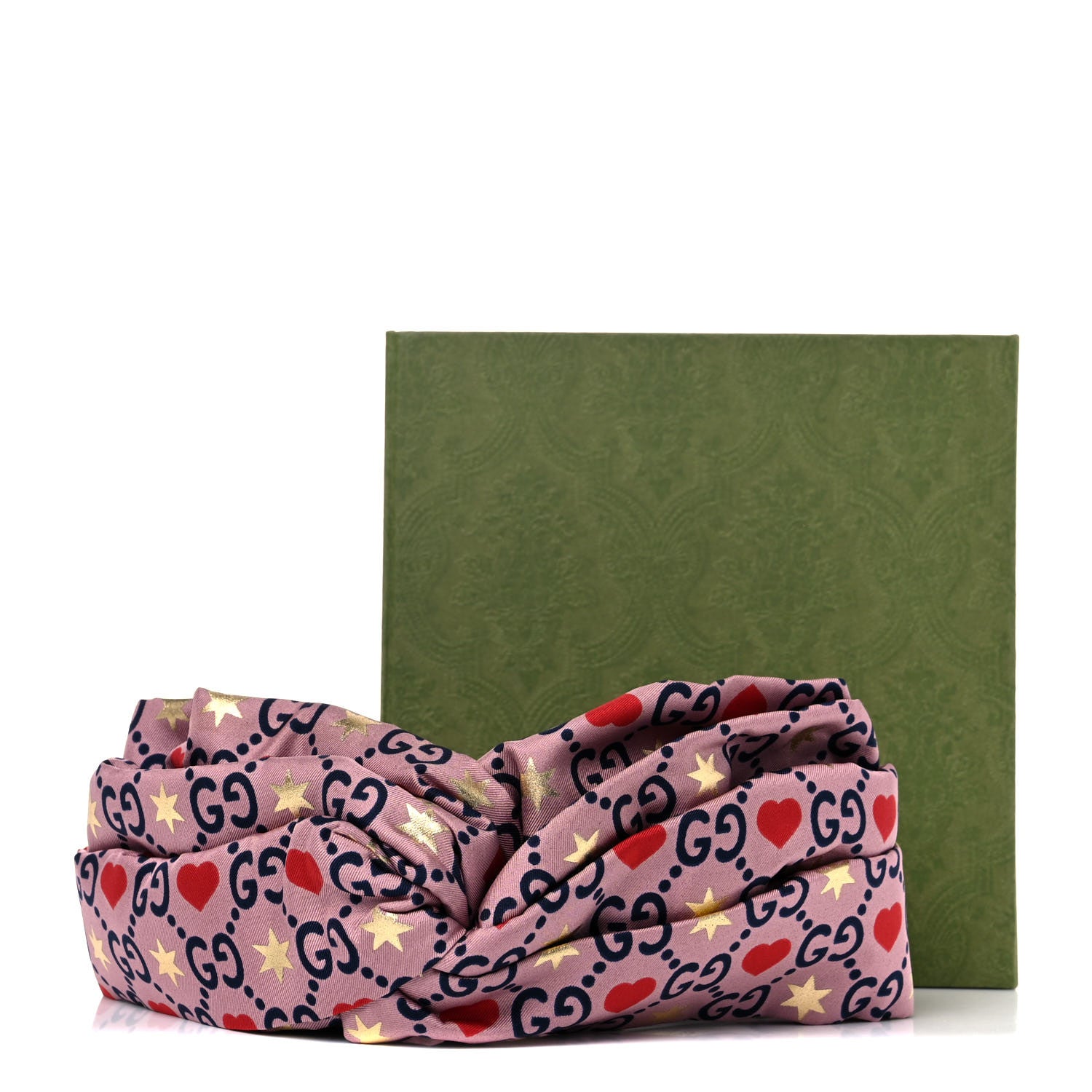 Gucci Silk GG Big Dimba Headband M Pink 5 of 5