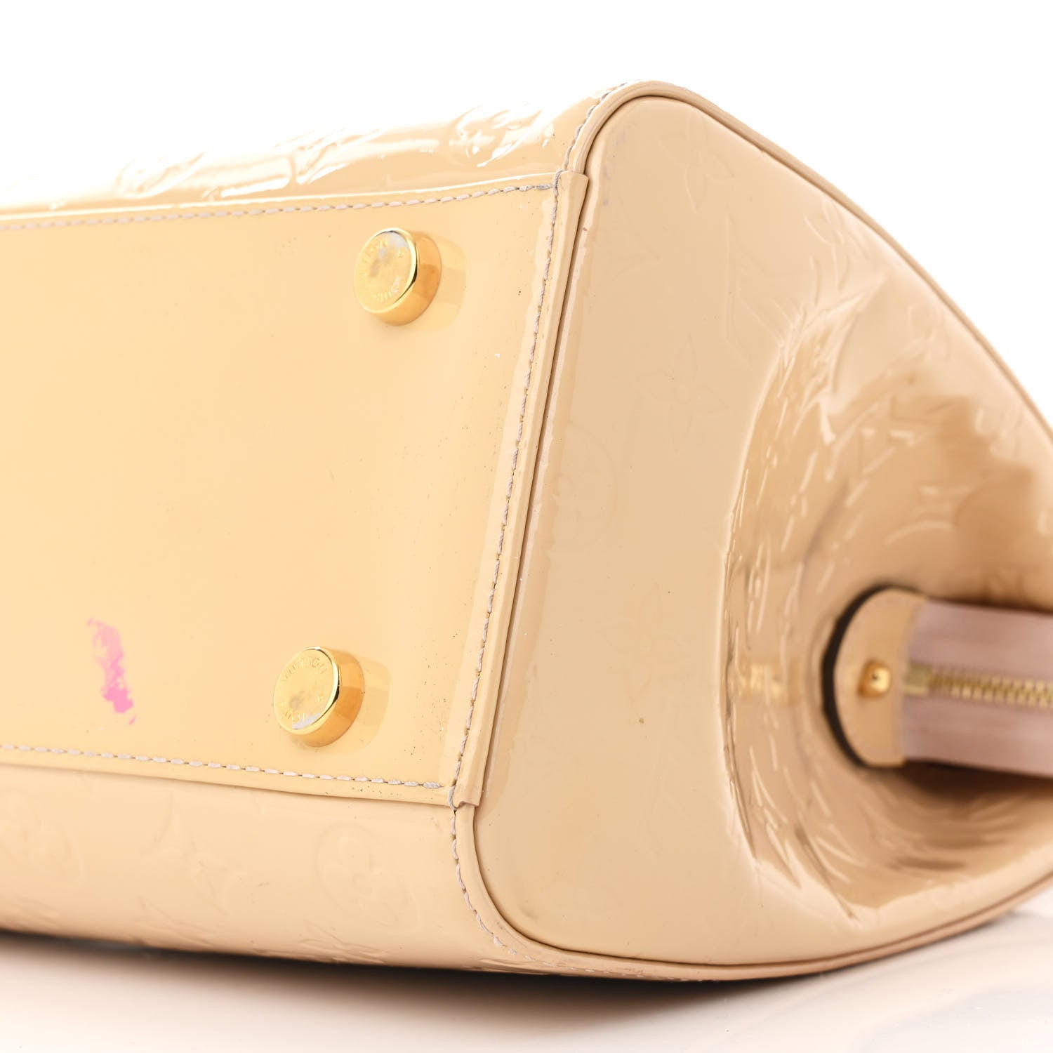 Louis Vuitton Vernis Brea GM Blanc Corail 10 of 13