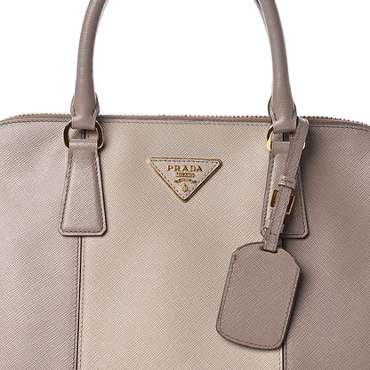 Prada Saffiano Lux Bi-Color Promenade Tote Argilla Pomice 15 of 15